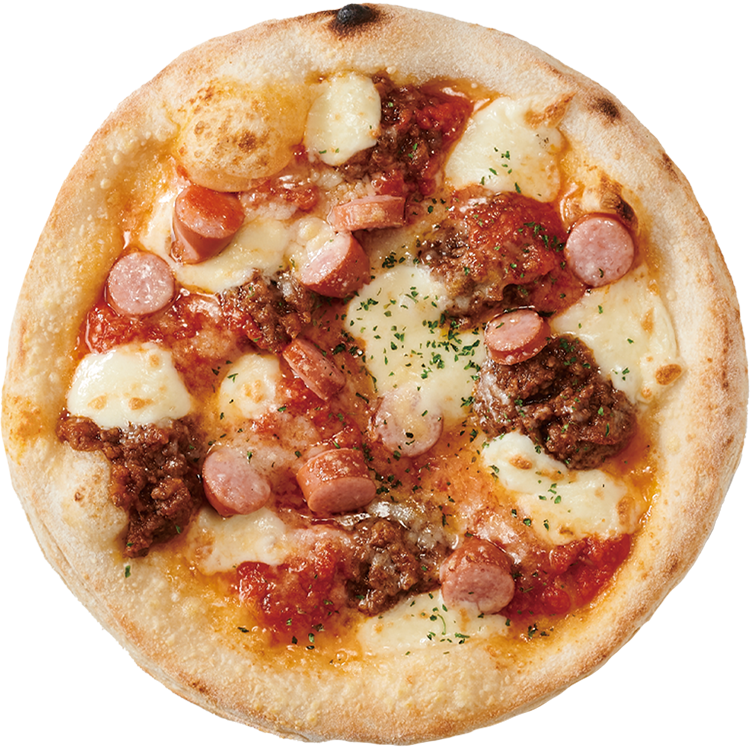 ボロネーゼソースとソーセージ